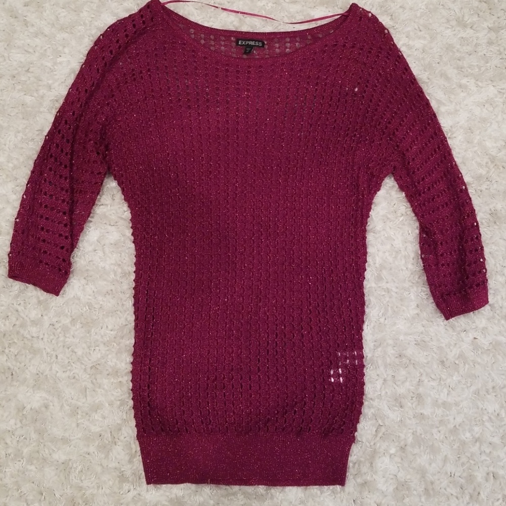 EXPRESS Crochet Sweater